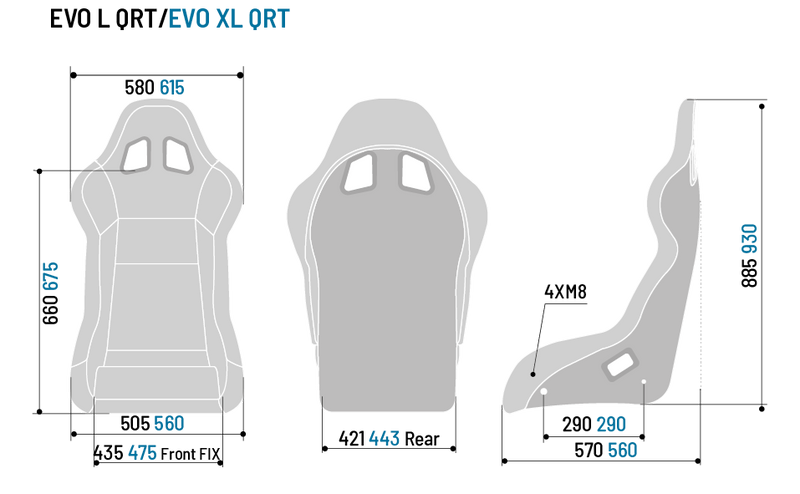 Sparco Evo XL QRT Seat