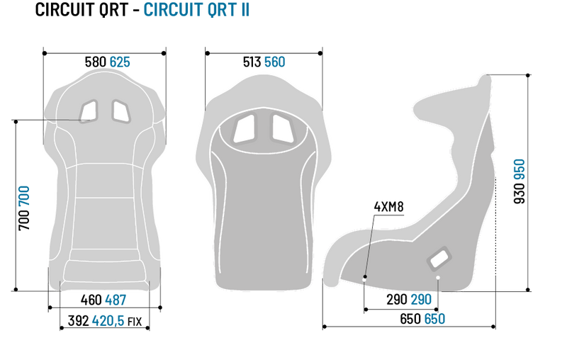 Sparco Circuit QRT seat