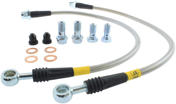 StopTech 98-06 Golf 1.8 Turbo/VR6/20th Ann Kit de conduite de frein avant en acier inoxydable