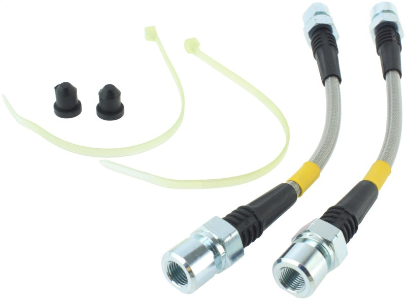 StopTech 92-95 Porsche 968 Exc Sport Brake Package Kit de conduite de frein arrière en acier inoxydable