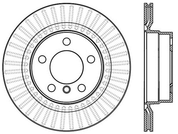 StopTech BMW 12-15 335i / 2014 428i / 2014 235i/228i Disque de frein sport arrière droit rainuré