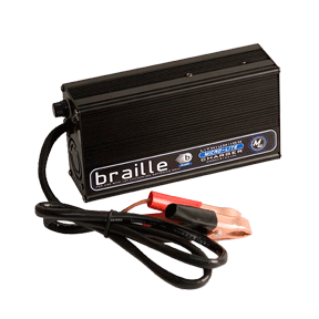 1236L Chargeur de batterie au lithium Braille 6Ah 