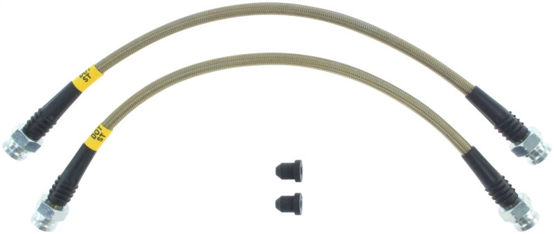 StopTech 07-08 Honda Fit Stainless Steel Rear Brake Lines