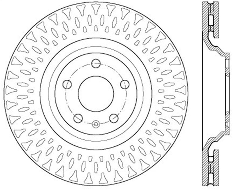 Disque de frein sport rainuré StopTech