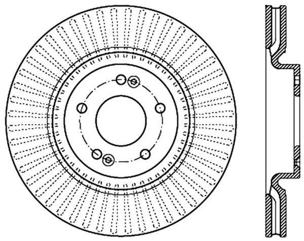 StopTech Slotted Sport Brake Rotor