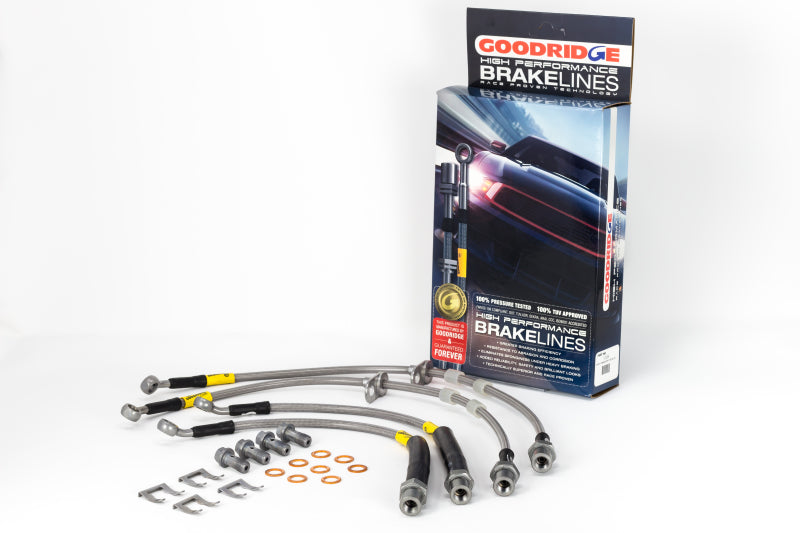 Goodridge 16-17 Chevrolet Camaro ZL1/SS (Excl. 1LE Pkg.) Modèles avec étriers Brembo lignes de frein SS