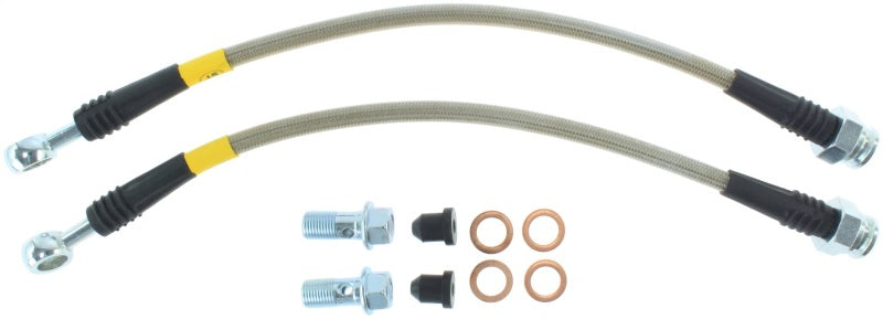 StopTech 02-06 Avalanche 1500 / 00-06 Yukon Denali 2WD Conduites de frein arrière en acier inoxydable