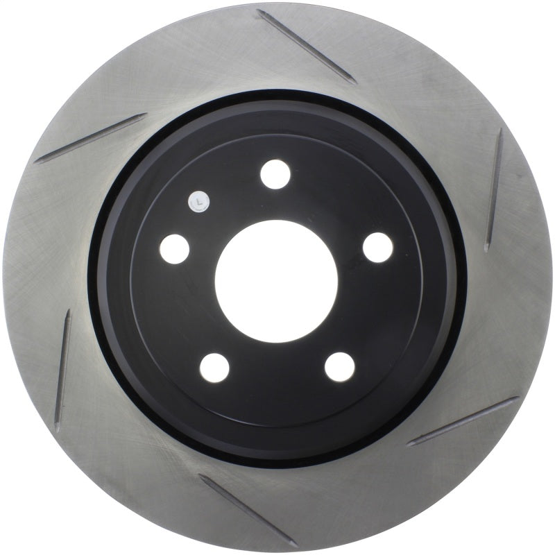 StopTech 12-13 Jeep SRT8 Disque de frein sport arrière gauche rainuré