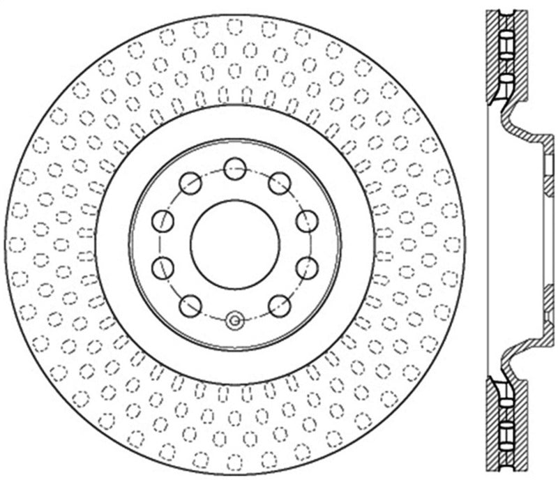 Disque de frein sport rainuré StopTech