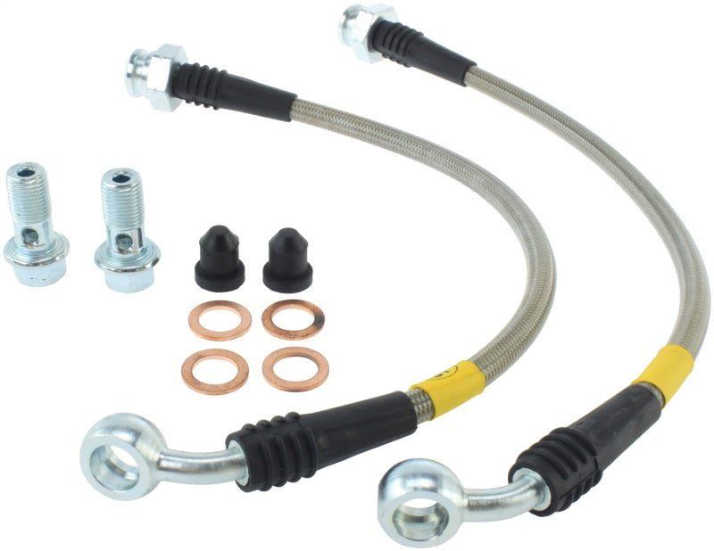 StopTech 05-13 Nissan Murano Stainless Steel Rear Brake Lines