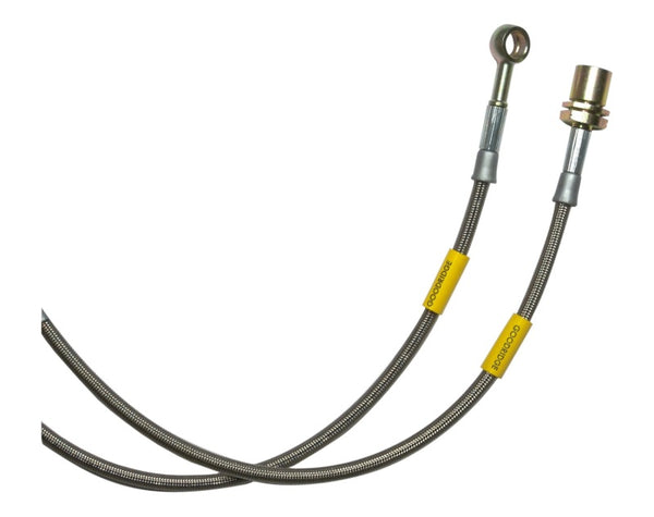 Goodridge 2003 Dodge Duragno 2WD with 8.25in Axle Stainless Steel Brake Lines