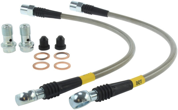 StopTech 02-03 Kit de conduite de frein arrière en acier inoxydable pour Audi S6