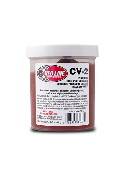 Red Line CV-2 Grease 14oz Jar