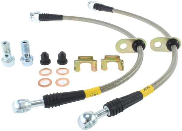 StopTech Conduites de frein avant en acier inoxydable pour Ford Fiesta ST 2014