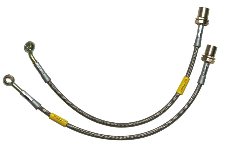 Goodridge 80-81 Ford Mustang (w/ 12 x 1.0 Thread) SS Brake Lines