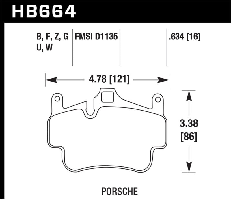 Hawk 05-08 Porsche 911 Carrera avant arrière/08 Boxster/07-08 Cayman avant DTC-30 plaquettes de frein