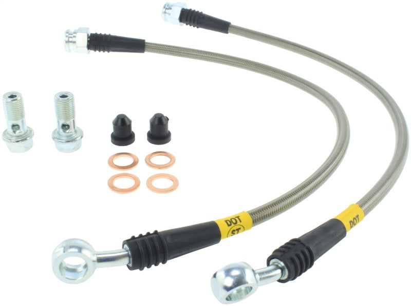 Conduites de frein arrière StopTech en acier inoxydable pour Mazda 93-95 RX-7