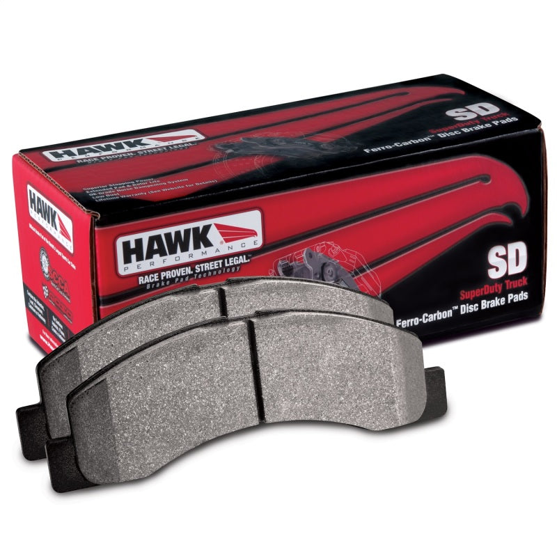 Hawk 99-04 Ford F-450 / 98-04 F53 / 01-04 F-550 Street Plaquettes de frein avant et arrière