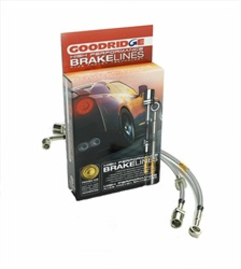 Goodridge 14-16 Toyota 4Runner (All Models) 4in Extended Line SS Brake Line Kit