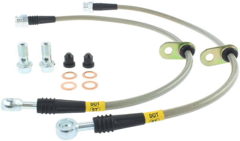 StopTech Conduites de frein avant en acier inoxydable pour Acura TSX / 08 Honda EX/EX-L / 09 Accord Coupé et berline