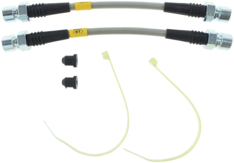 StopTech 92-95 Porsche 968 Exc Sport Brake Package Kit de conduite de frein arrière en acier inoxydable