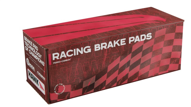 Hawk HB155D.580 88-89 Mazda RX-7 1.3L 10th Anniversary 4 Piston Caliper Front ER-1 Brake Pads