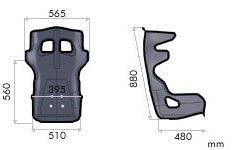 OMP RS-PT2 Racing Seat